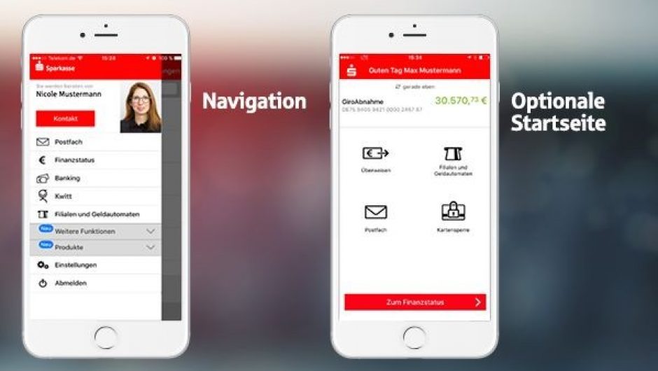 Die App der Sparkasse Fürth