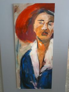 Mensch und Tier - Bilder von Barbara Heun in der Sparkasse Fürth