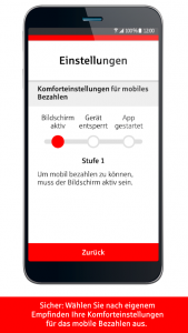 Mobiles Bezahlen ist, neben der neuen Echtzeit-Überweisung und dem Handy-zu-Handy-Bezahlverfahren Kwitt, ein neuer, innovativer Service, den Sparkassen-Kunden auf Wunsch nutzen können.