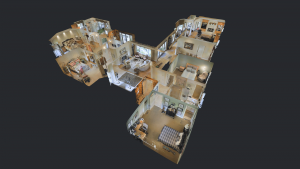 Seit August können Immobilien, die die Sparkasse Fürth vermarktet, in der 360°-Immobilien-Besichtigung am heimischen PC, auf dem Tablet-PC, auf dem Smartphone oder mit der Virtual Reality-Brille vorab erkundet werden.