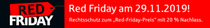Sparkasse Fürth und ÖRAG Rechtsschutzversicherungs-AG starten Rabatt-Aktion. 20 Prozent auf den Privat-Rechtsschutz der ÖRAG am 29. November 2019.