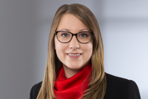 Sandra Fliehr - stellvertretende Leiterin der Geschäftsstellen in Langenzenn und Wilhermsdorf kam 2011 direkt nach dem Abitur zur Sparkasse.