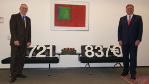 Die Gesamtausschüttung beträgt 721.837 Euro. Diese setzen sich aus Erträgen von Namens-, Themen- und Bürgerstiftungen sowie Spenden zusammen.