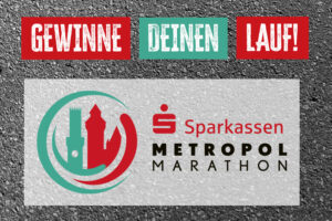 Volkslauf, Halbmarathon, Marathon – jetzt Anmeldgebühr für einen der Läufe beim Sparkassen Metropolmarathon gewinnen.