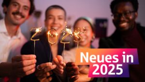 Entdecken Sie die Neuerungen für 2025: höherer Mindestlohn, Änderungen bei Altkleidern, Änderungen der Minijobgrenze und Neues für Eheleute.