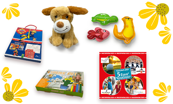 Geschenke und Gutschein zum Weltspartag Geschenke und Gutschein zum Weltspartag