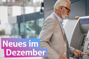 Ob bei der Auszahlung der Rente, der neuen Norm für Balkonkraftwerke oder dem Fahren ohne Fahrer: Kurz vor Jahresende gibt es noch neue Regeln.