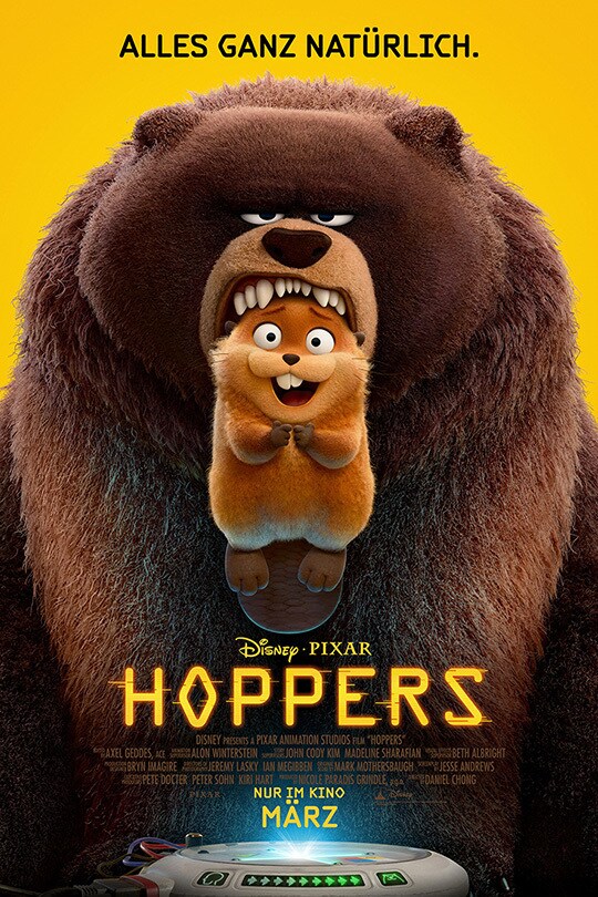 Filmplakat: Disney Pixars HOPPERS