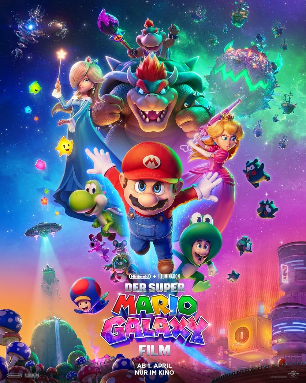 Filmplakat: Der Super Mario Galaxy Film